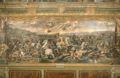 La Bataille du Pont Milvius - Giulio Romano