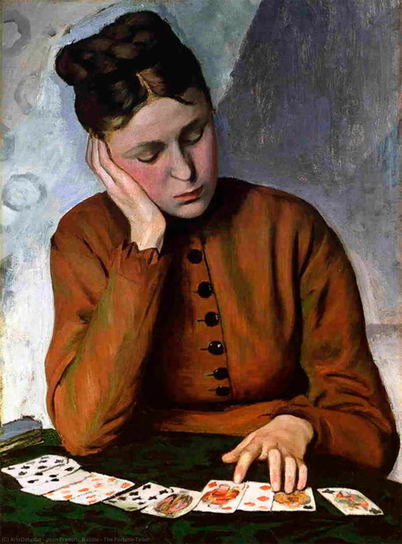 A Cartomante - Frédéric Bazille