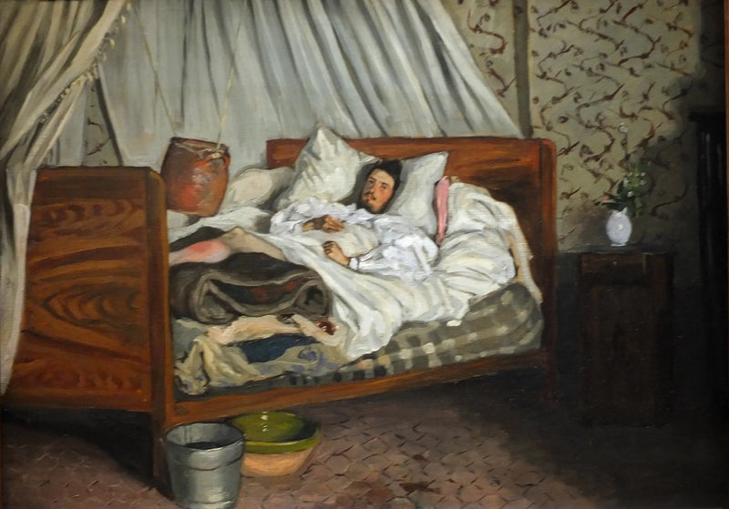 A Ambulância improvisada - Frédéric Bazille