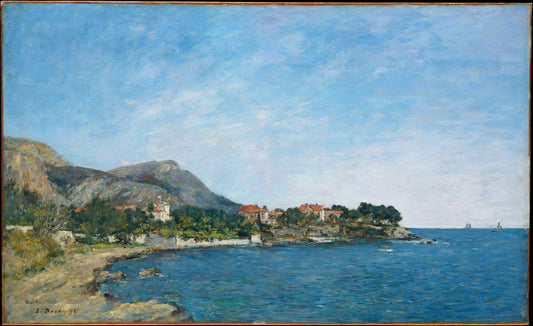 🌅 Beaulieu – A Baía das Formigas – Eugène Boudin (1892)