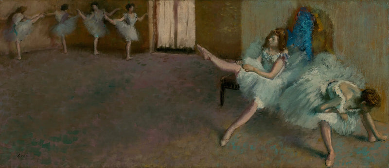 Antes do balé - Edgar Degas