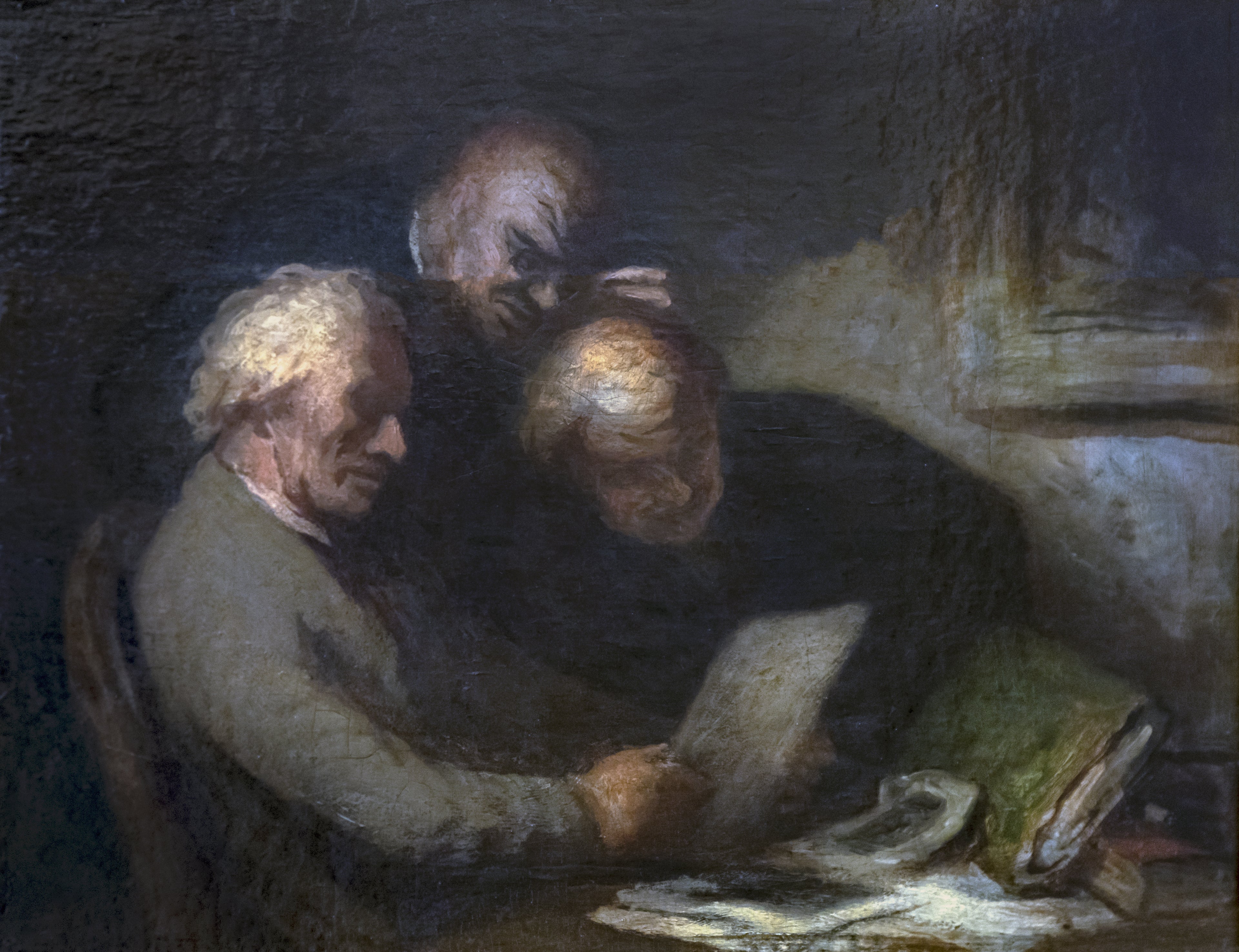 Les Collectionneurs d'estampes - Honoré Daumier