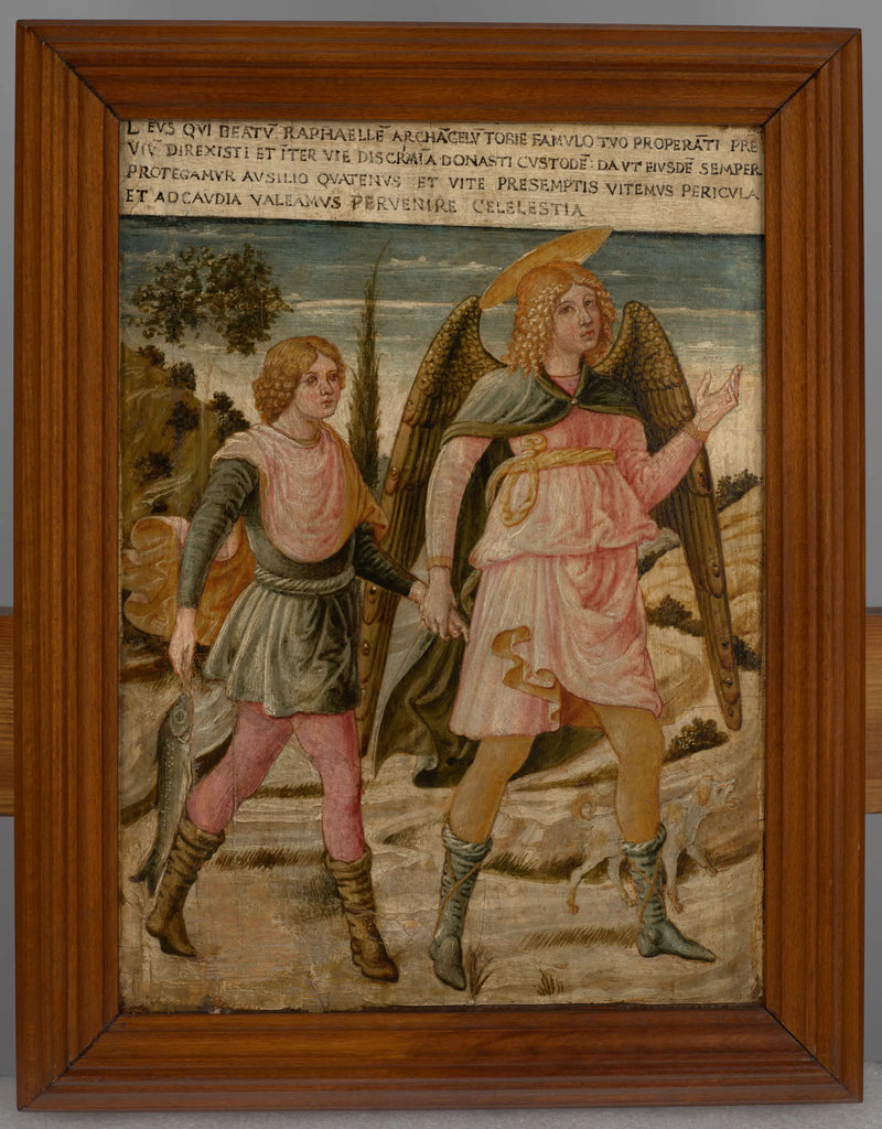 Tobias com o arcanjo Rafael - Benozzo Gozzoli