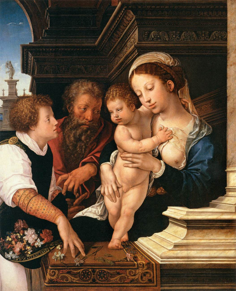 La Sainte Famille - Bernard van Orley