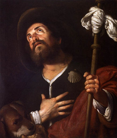 Saint Roch - Bernardo Strozzi
