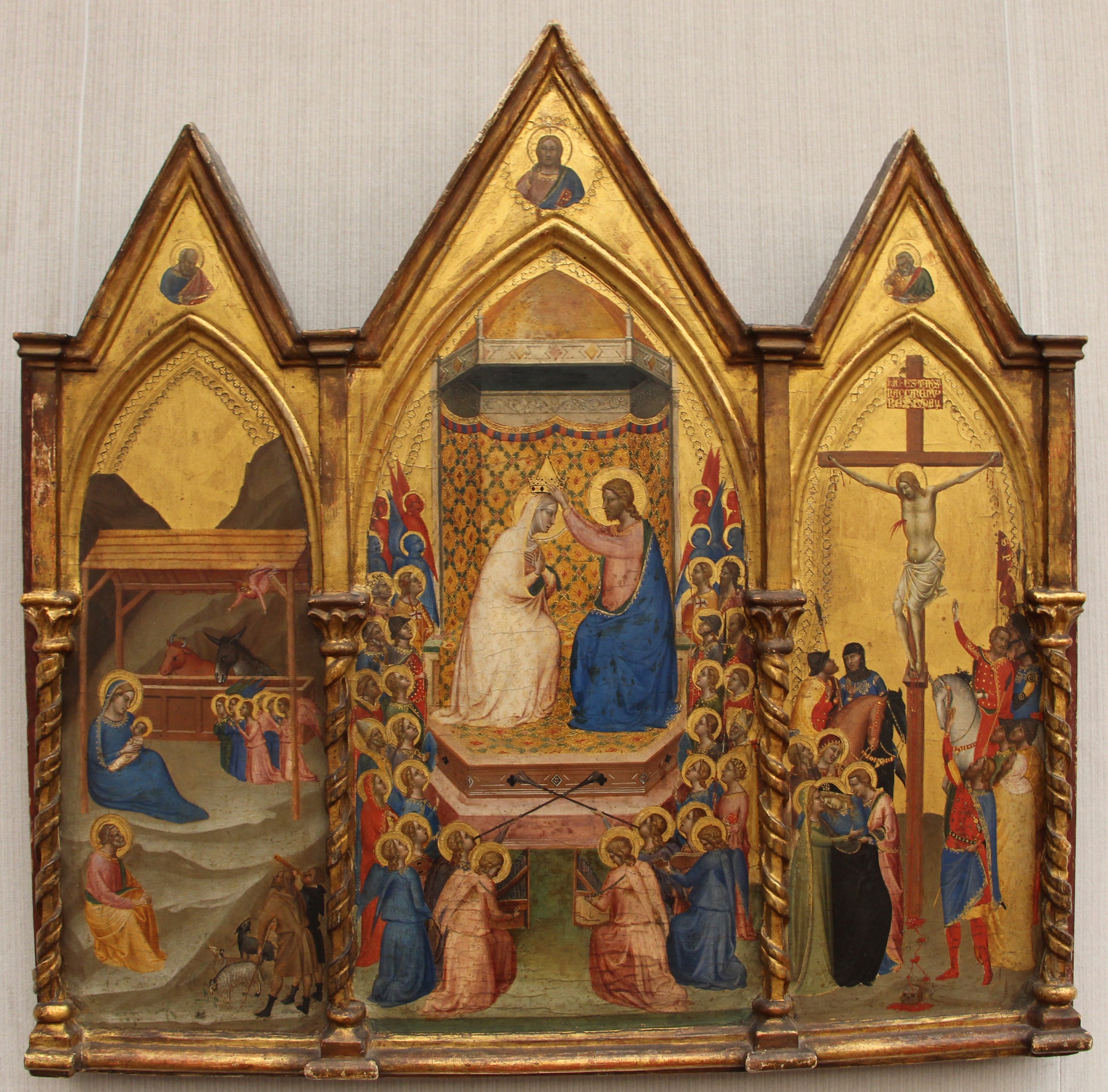 Le Couronnement de la Vierge - Bernardo Daddi