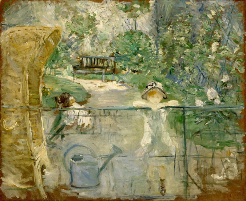 A cadeira cesto - Berthe Morisot
