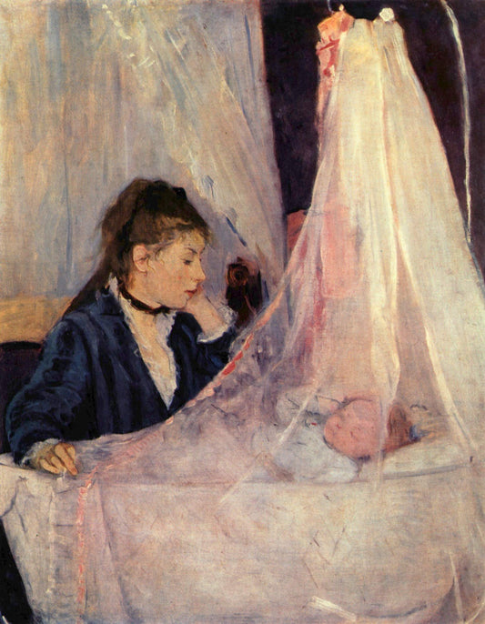 👩‍🍼 O Berço – Berthe Morisot (1872)
