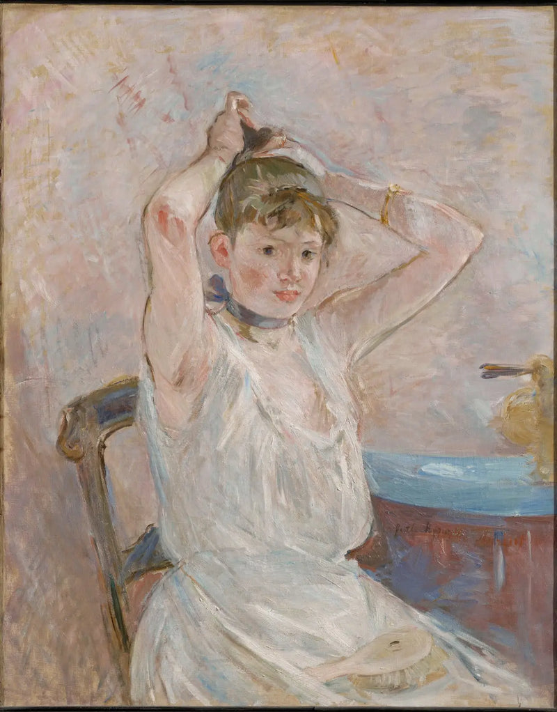 O banho - Berthe Morisot