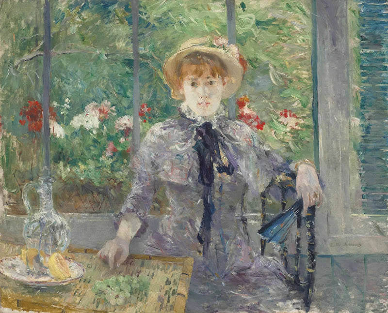 No campo - Berthe Morisot