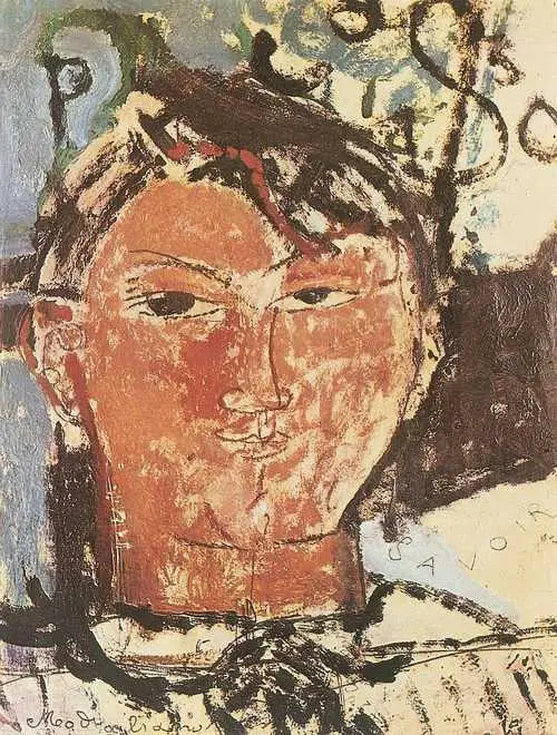 Retrato de Pablo Picasso - Amedeo Modigliani