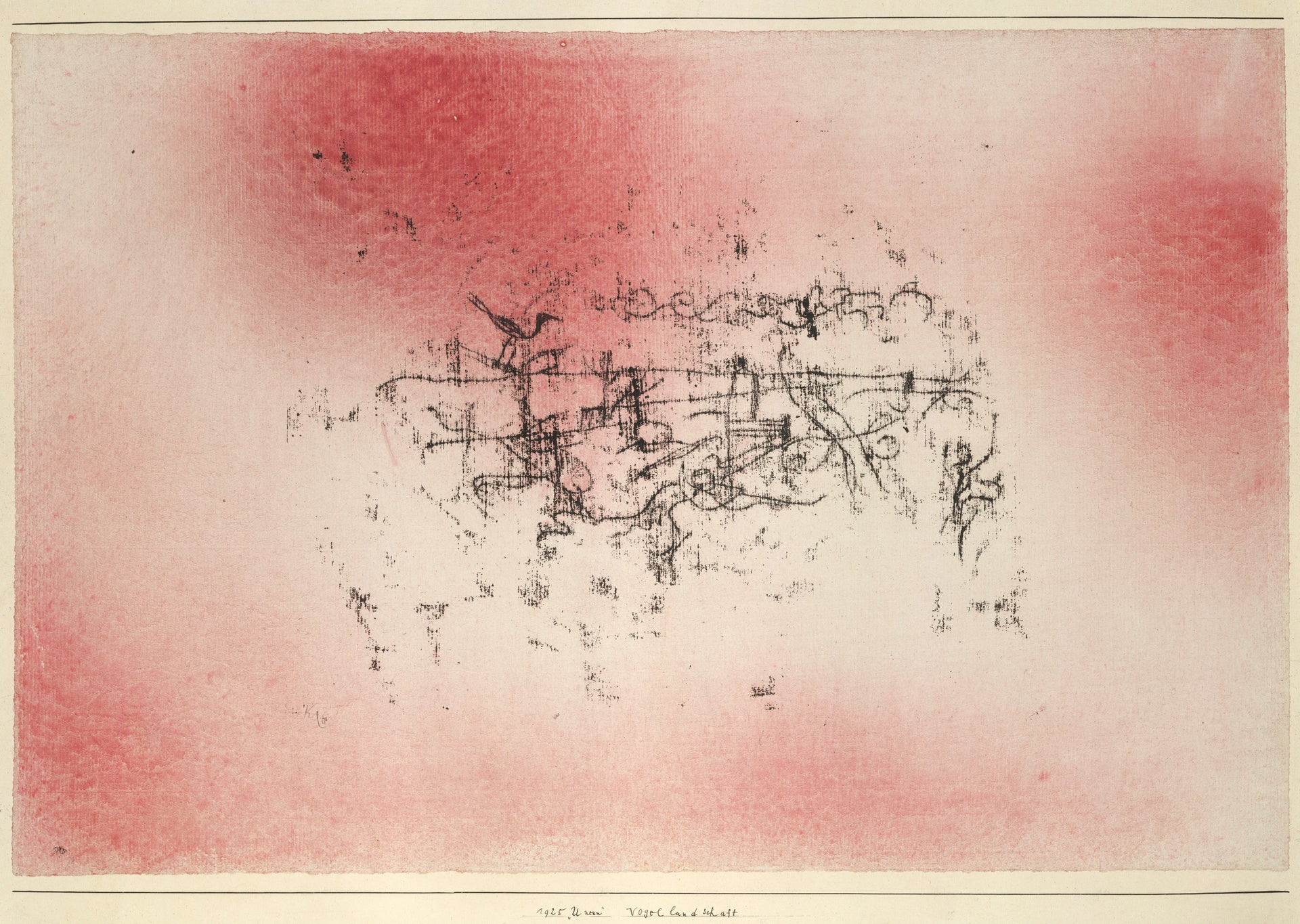 Bird Landscape — Paul Klee