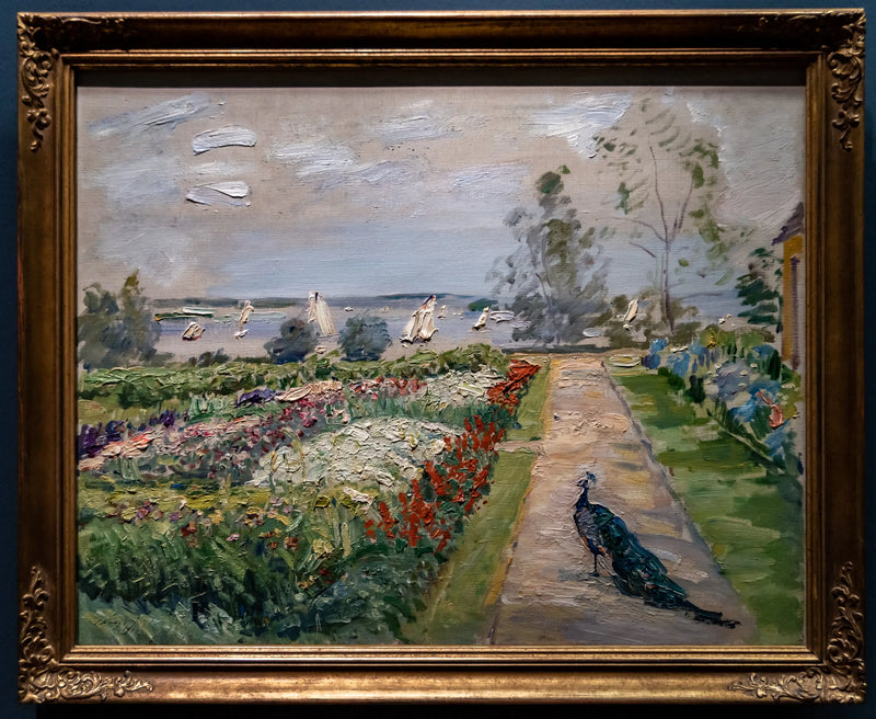 Jardim de Flores I em Neu Cladow - Max Slevogt