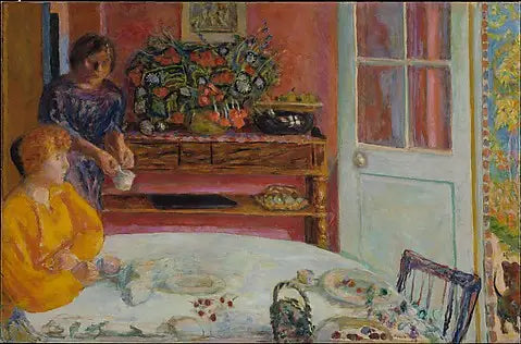 A Sala de Jantar, Vernonnet - Pierre Bonnard