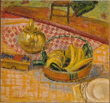 Reproduction du tableau « Corbeille de bananes - Pierre Bonnard » par Alpha Reproduction en peinture à l’huile