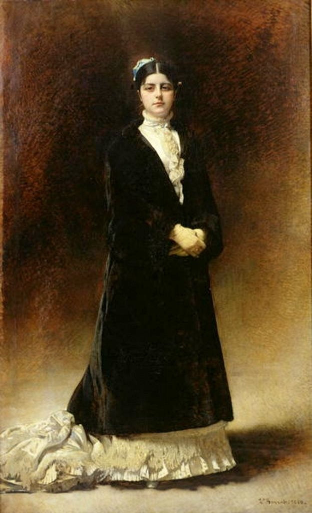 Portrait de la comtesse Emanuella Pignatelli Potocka - Léon Bonnat