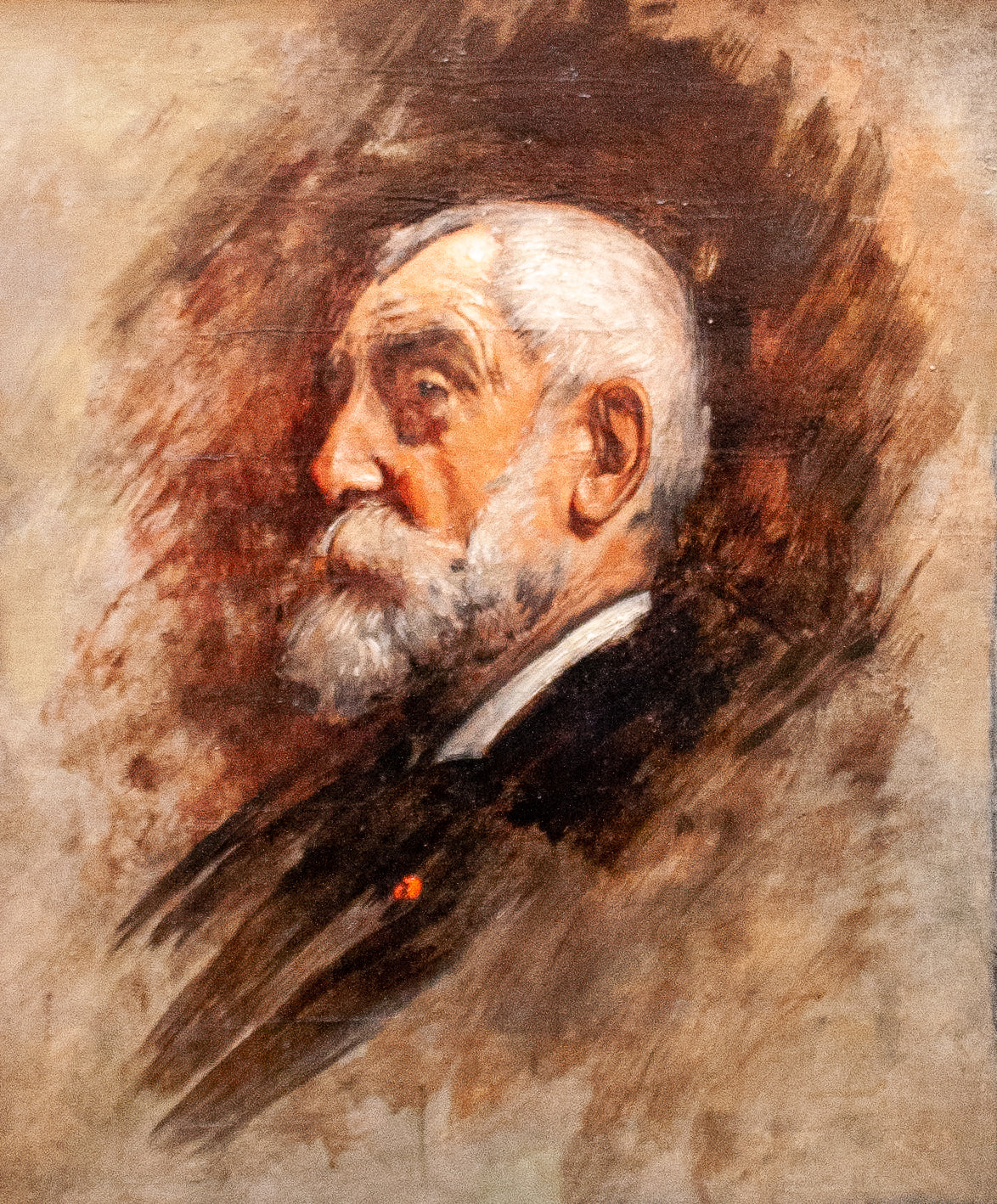 Portrait de Henri Harpignies - Léon Bonnat