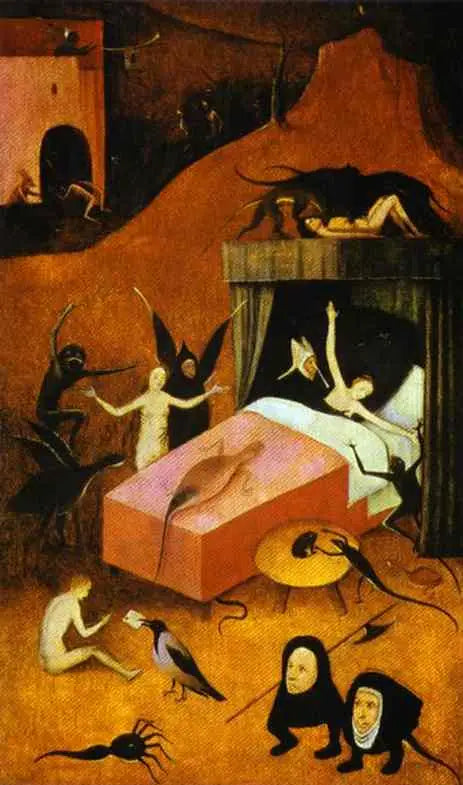 A morte do réprimo - Hieronymus Bosch
