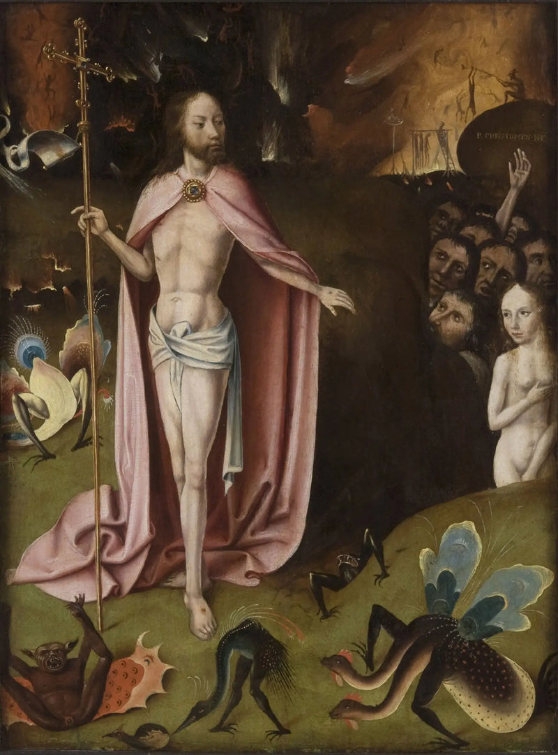 Cristo nos Limbos - Hieronymus Bosch