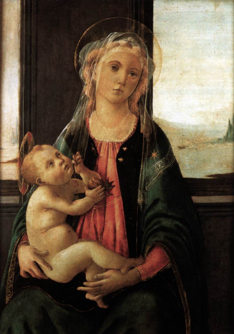 A Madona do Mar - Sandro Botticelli