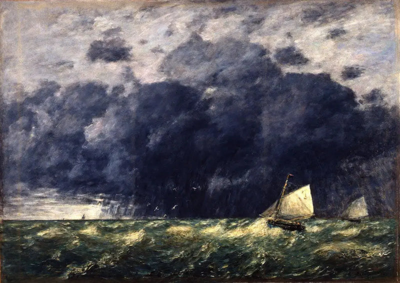 Marinha. Um grão - Eugène Boudin