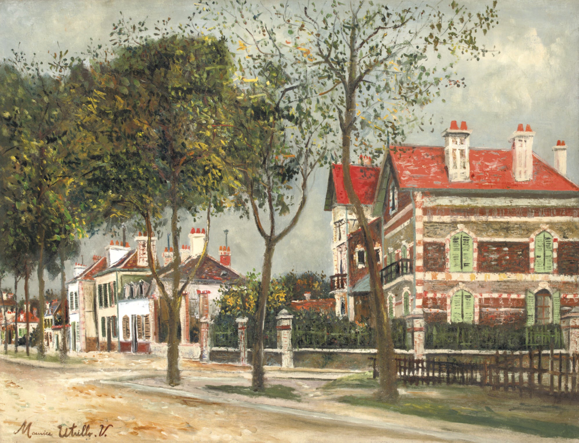 Boulevard Carnot à Noyon - Maurice Utrillo