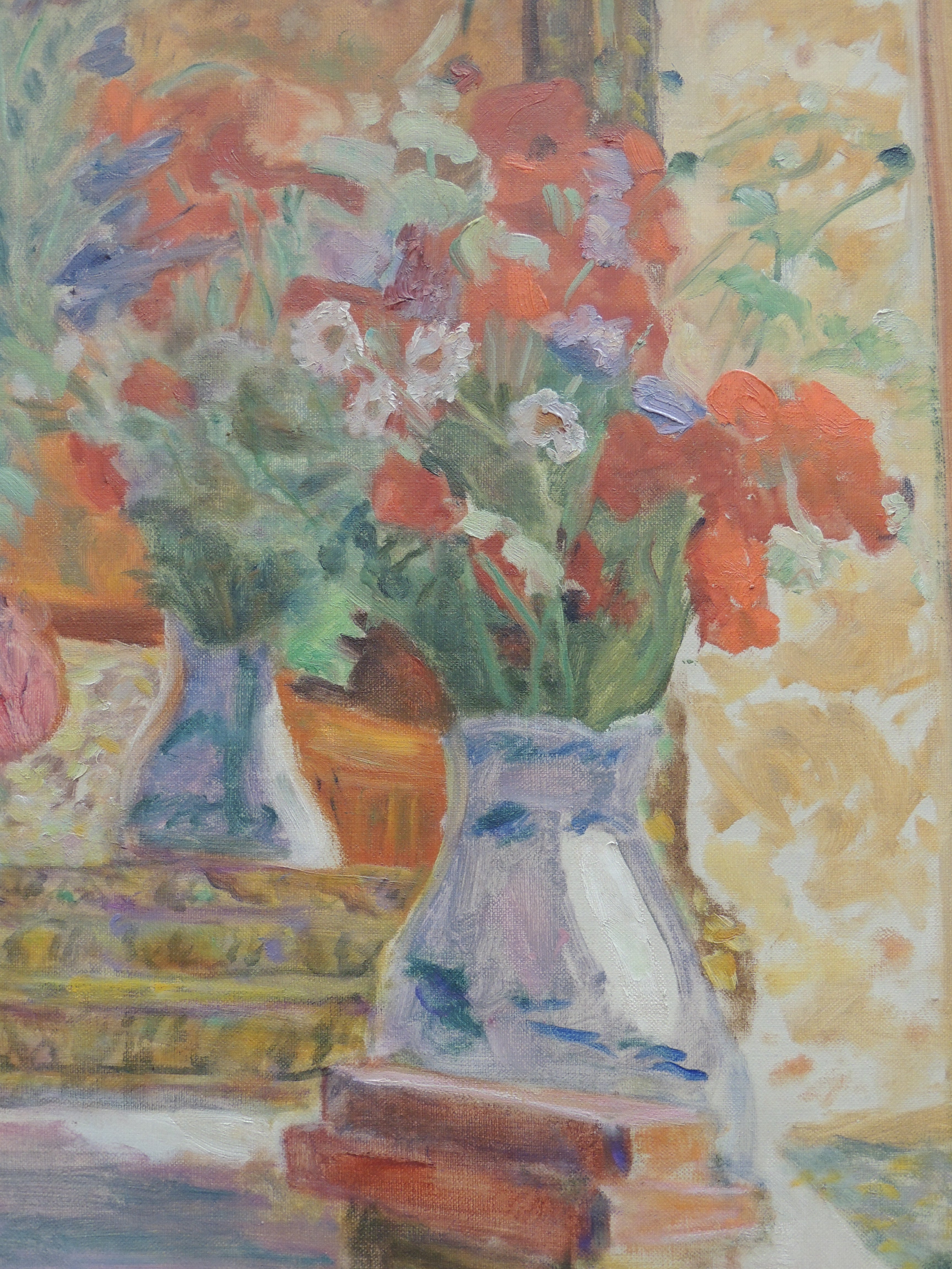Reproduction du tableau « Bouquet de coquelicots - Pierre Bonnard » par Alpha Reproduction en peinture à l’huile