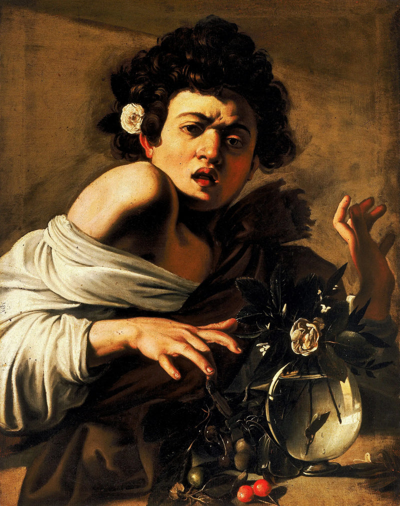 Menino mordido por um lagarto - Caravaggio
