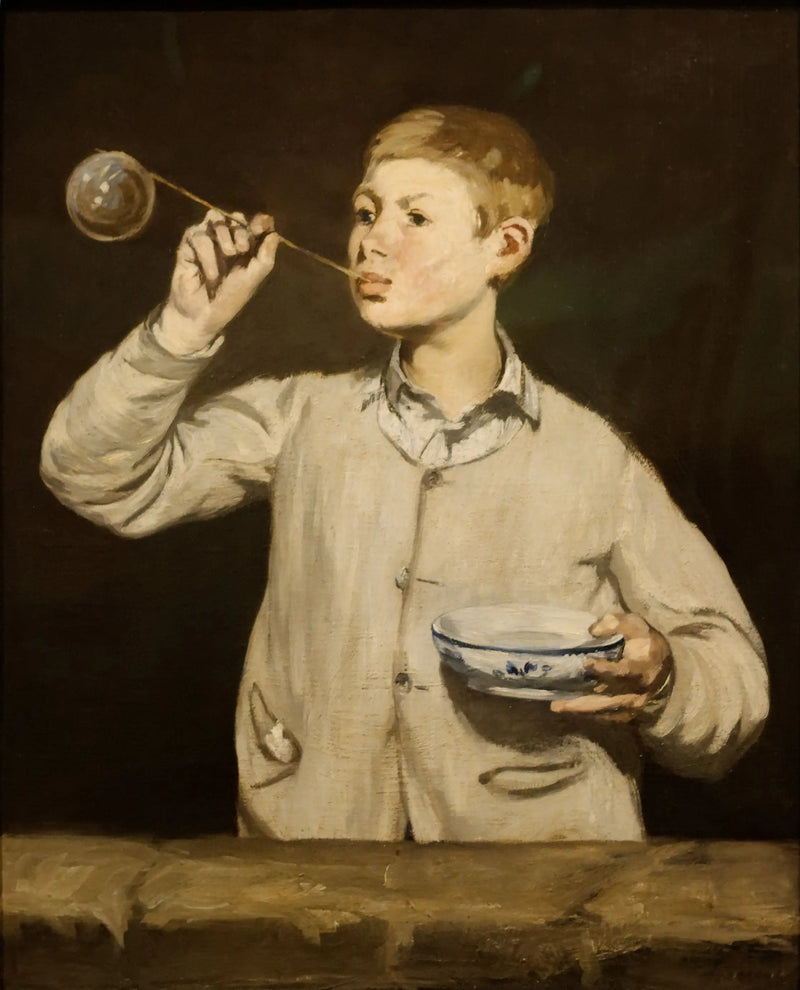 As Bolhas de Sabão - Édouard Manet