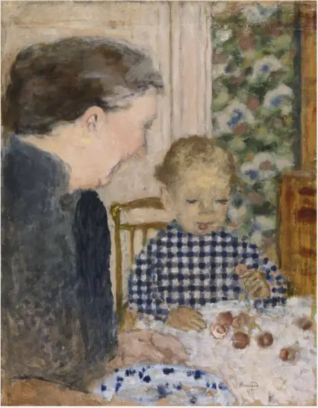 Criança comendo cerejas - Pierre Bonnard