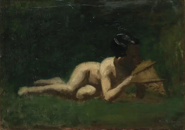 Menino deitado - Thomas Eakins