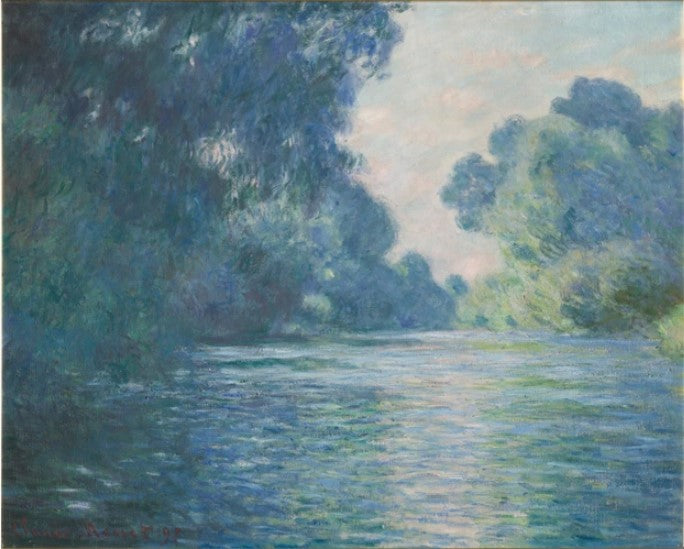 Reproduction du tableau « Bras de Seine près de Giverny - Claude Monet » par Alpha Reproduction en peinture à l’huile