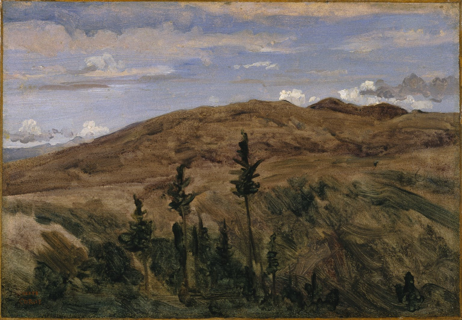 Montagnes d'Auvergne - Jean-Baptiste Camille Corot