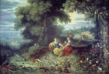 Allégorie de la terre et de l'eau - Jan Brueghel l'Ancien