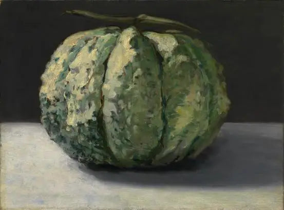 Natureza morta, melão - Édouard Manet