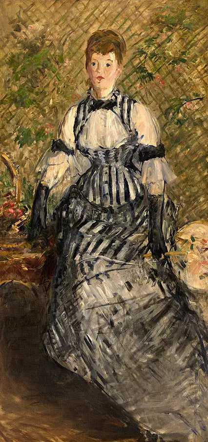 Mulher em vestido de gala - Édouard Manet