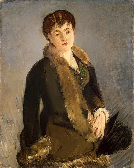 Isabelle Lemonnier o Chapéu na Mão - Édouard Manet