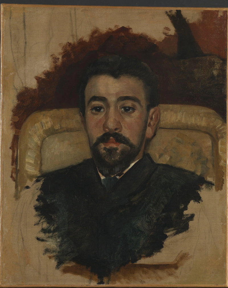 Retrato do pintor italiano Giuseppe De Nittis - Édouard Manet