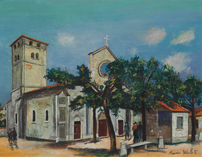 Église de Provence (1925) - Maurice Utrillo