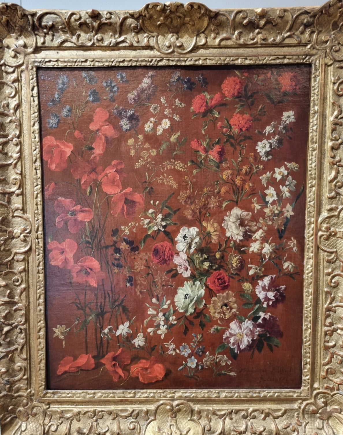 Étude de fleurs - Hyacinthe Rigaud