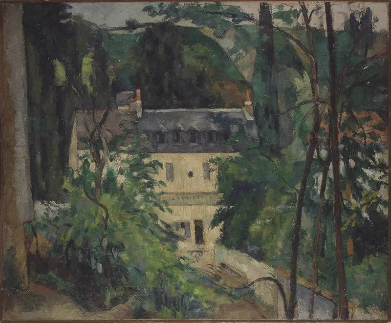 Paisagem, arredores de Pontoise - Paul Cézanne