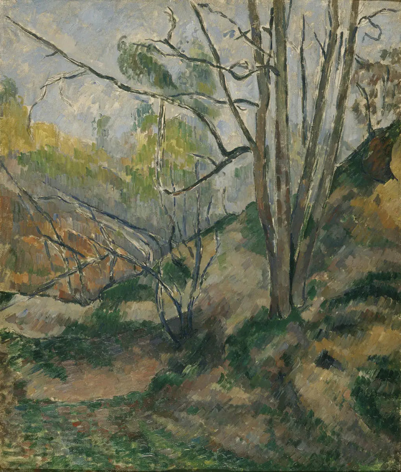 Sub-bosque - Paul Cézanne