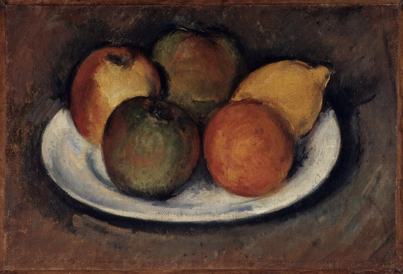 Maçãs, laranja e limão - Paul Cézanne