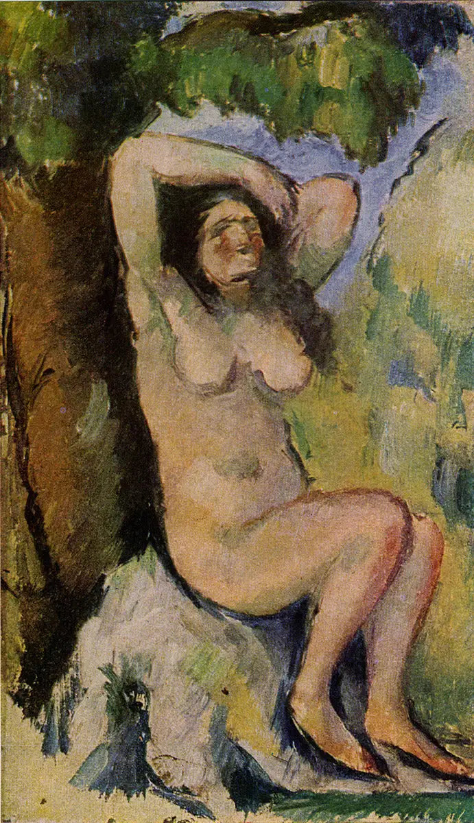Banho Sentado - Paul Cézanne