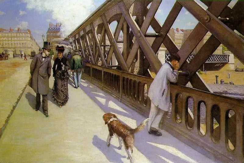 A Ponte da Europa - Gustave Caillebotte