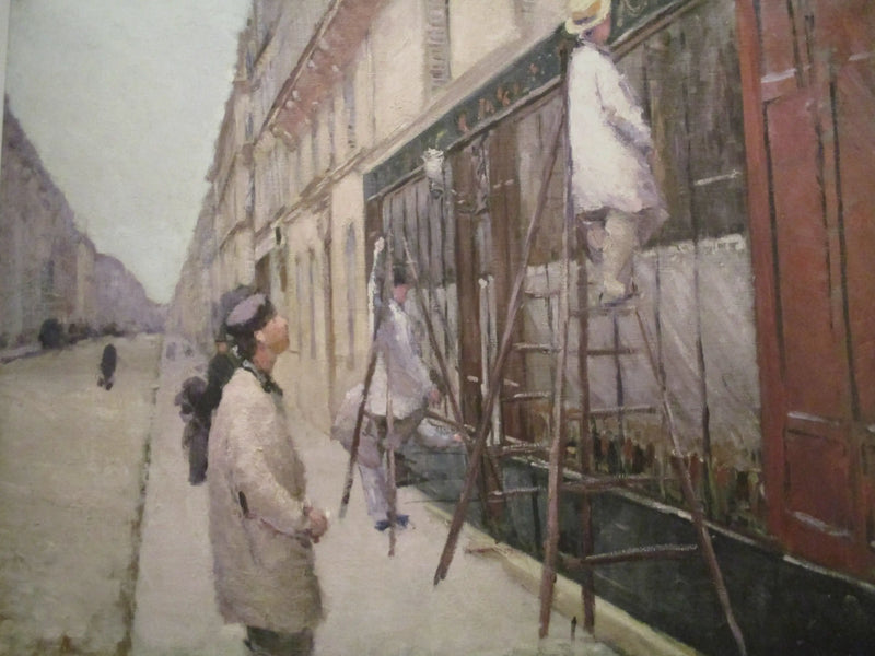 Pintores de edifícios - Gustave Caillebotte