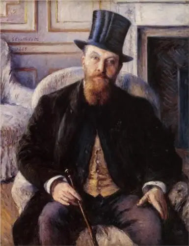 Retrato de Jules Dubois - Gustave Caillebotte
