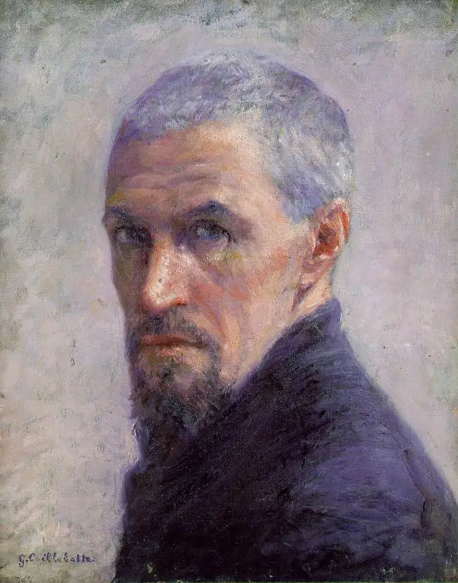 Retrato do artista - Gustave Caillebotte