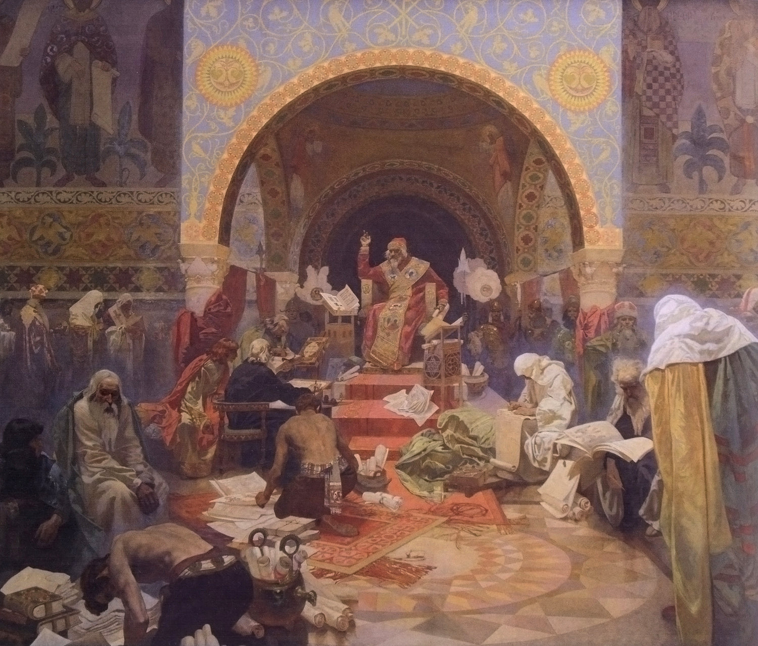 Siméon, tsar des Bulgares - Alphonse Mucha