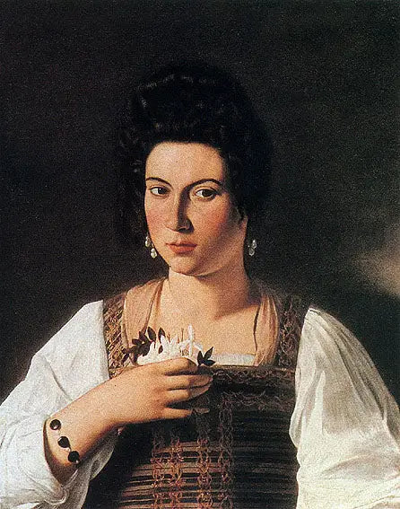 Retrato de uma cortesã - Caravaggio